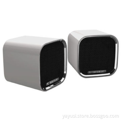 2.0CH Portable Speakers with Nice Woofer, 50-20,000Hz Frequency Response Range